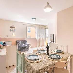 Alquilaencanarias Delfines, 2 Hab, Parking Apartamento El Médano